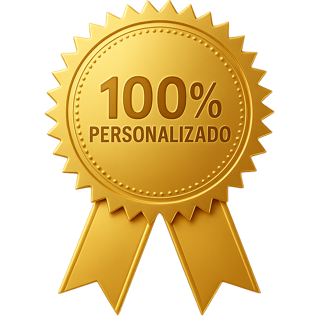 100% Personalizado